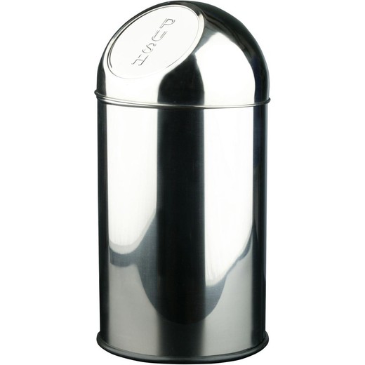 14116.2.B Papelera Push 35 Litros Inox Brillo — Suministros Online ...