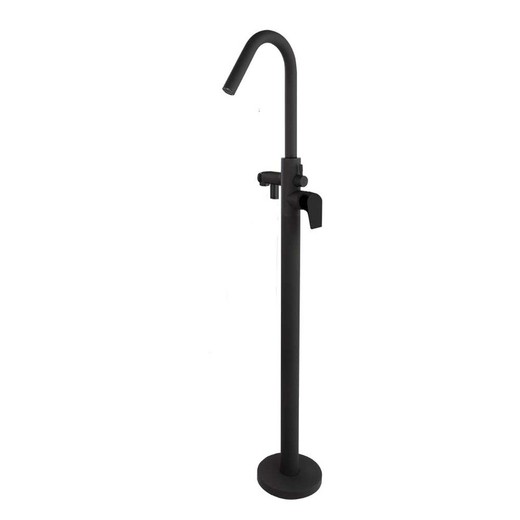 Columna de baño Urban Chic, Negro Mate