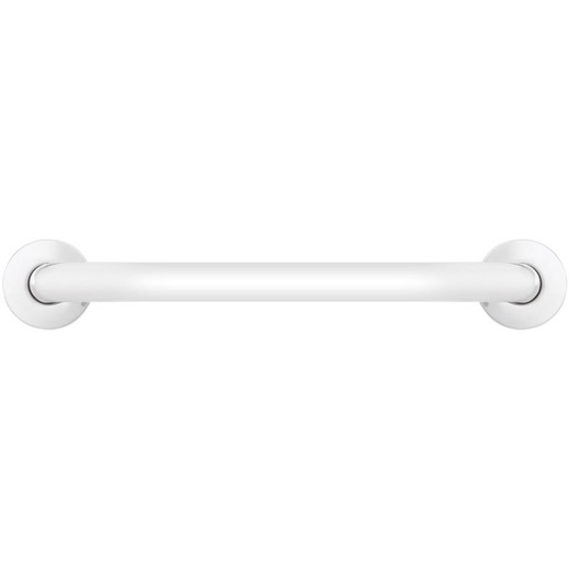 Barra fija INOX 100 cm blanco