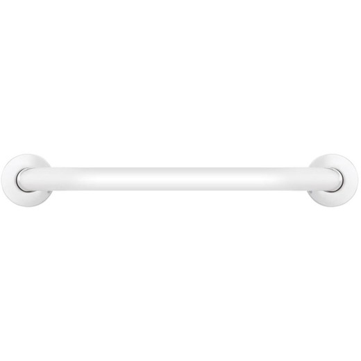 Barra fija INOX 120 cm blanco