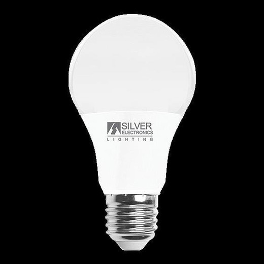 Bombilla 7w E-27 3000 k 670 lm 180º Silver estándar