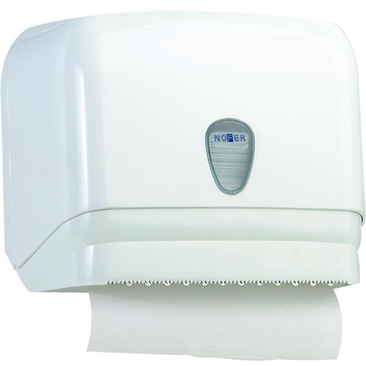 Dispensador de papel toalla en rollo abs blanco