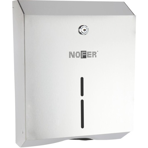 Dispensador papel toalla NOVA INOX satinado