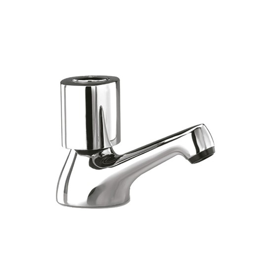 Grifo de lavabo de agua fría, modelo ECO, cromado