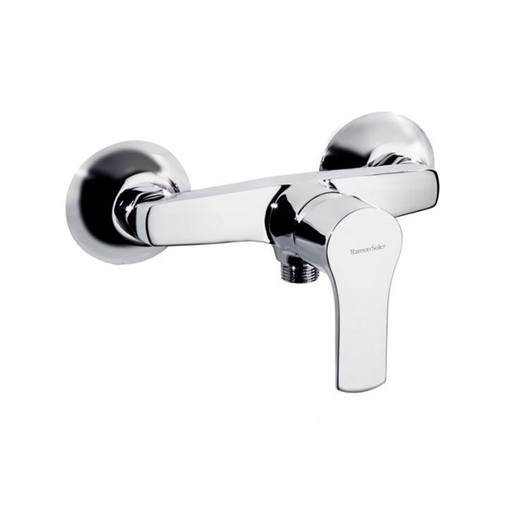 Monomando de baño-ducha 8l, cromo, modelo Titanium