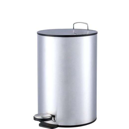 Papelera acero inox 5 l. satinado con pedal