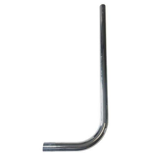 Presto Tubo de descarga curvo 660x260 32 mm cromado