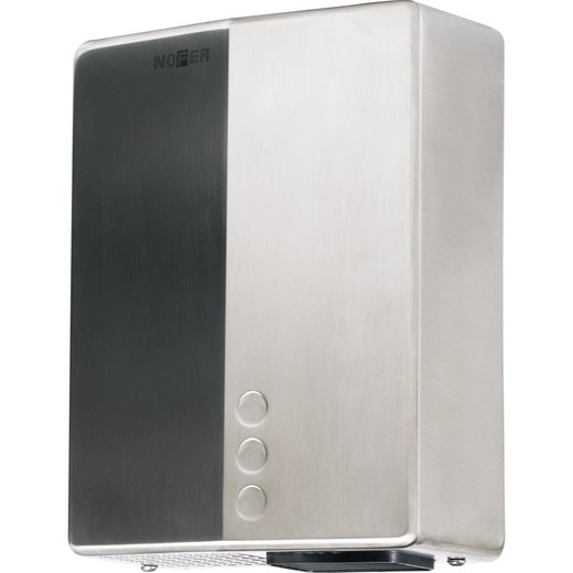 Secamanos BIGFLOW EVO carcasa INOX satinado