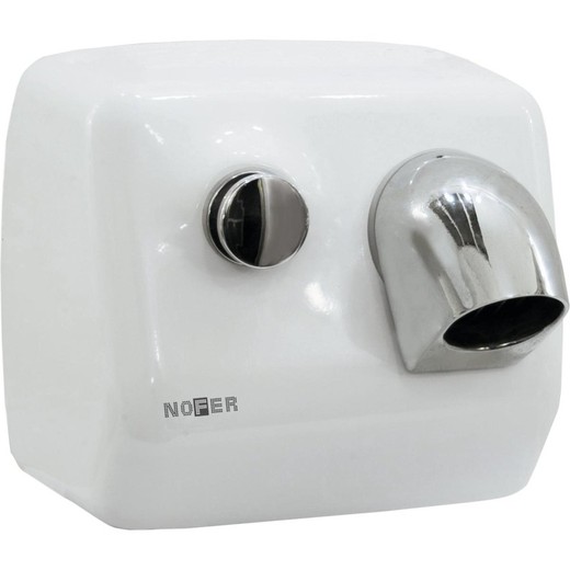 Secapelos ZONDA carcasa INOX blanco