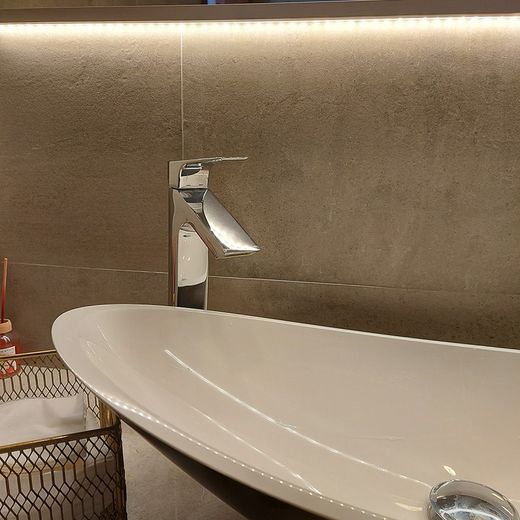 Monomando de lavabo alto XL Urban Chic cromado
