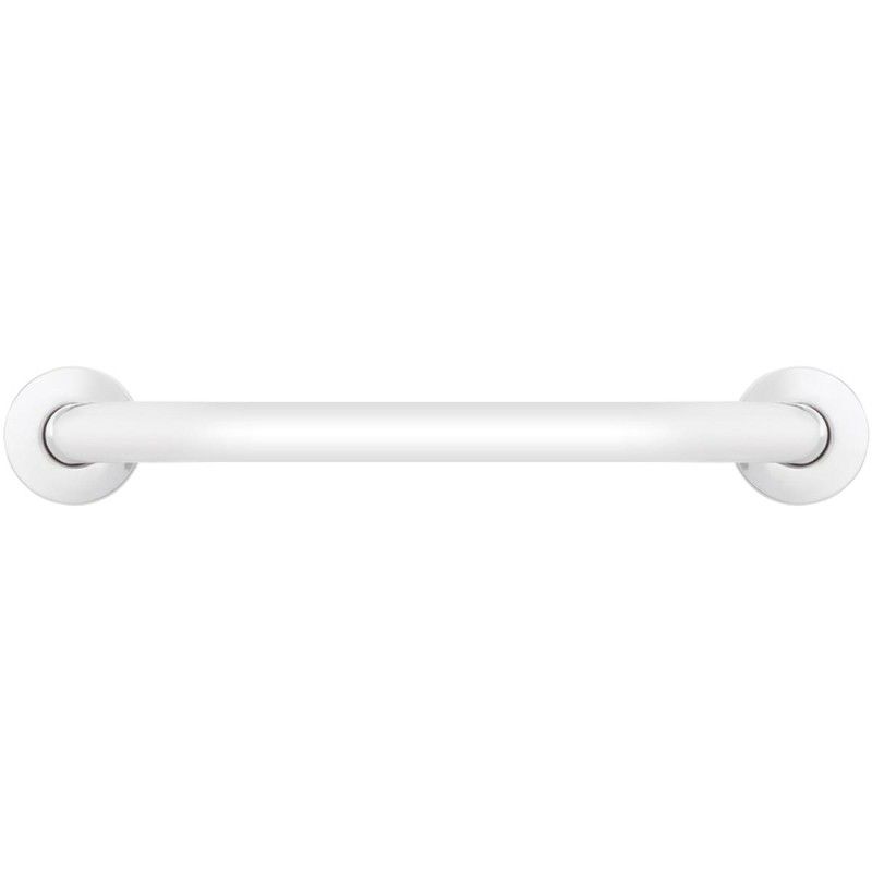 Barra fija INOX 100 cm blanco