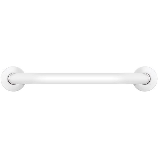 Barra fija INOX 100 cm blanco