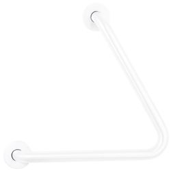 Barra fija INOX 60º inversa blanco