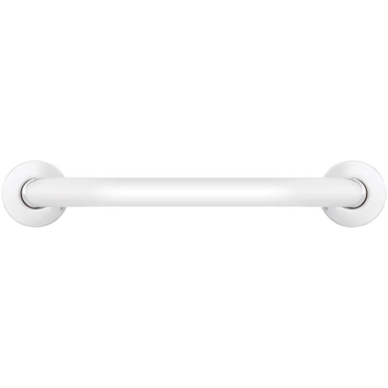 Barra fija INOX 80 cm blanco