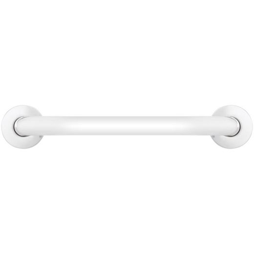 Barra fija INOX 80 cm blanco