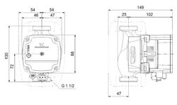 BOMBA ALPHA1 L 25-60 130 1X230V 50HZ PN10