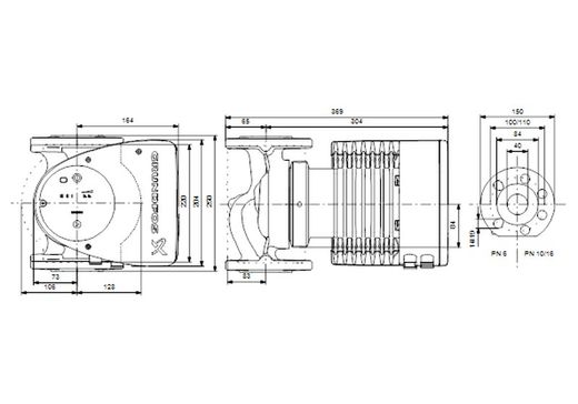 Bomba Magna1 40-120 F 250 1X230V PN6/10