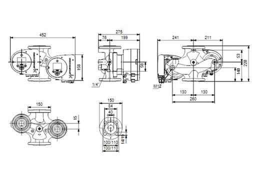 Bomba Magna3 40-60 F 220 1X230V PN6/10