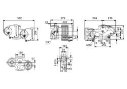 Bomba Magna3 40-80 F 220 1X230V PN6/10