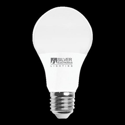 Bombilla 7w E-27 3000 k 670 lm 180º Silver estándar