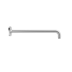 Brazo a pared para rociador de ducha. Longitud: 390 mm.