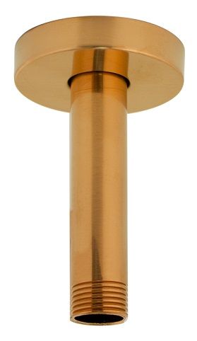 BRAZO DE DUCHA DE TECHO REDONDO 1/2" X 100 MM