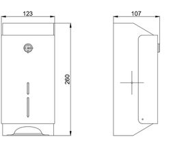 Bullpack doble NOVA INOX satinado