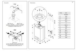 Calentador estanco de 11 litros Opalia F11e Gas Natural (Sin Ventosa)