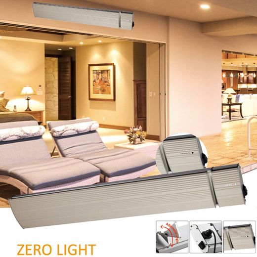 Calentador infrarrojo onda larga 3200 w blanco
