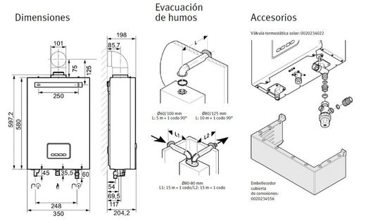 Calentador Opaliatherm F F 15/1 LRT (H-ES)