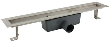 CANALETA PARA DUCHA DE 90CM. SIN REJILLA