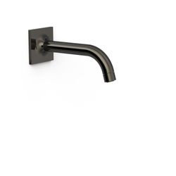 Caño fijo de pared con toma de agua a pared regulable en profundidad