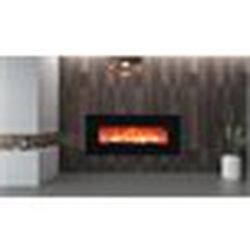 Chimenea eléctrica de pared Stelvio