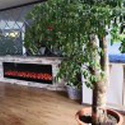 Chimenea eléctrica empotrada Amiata