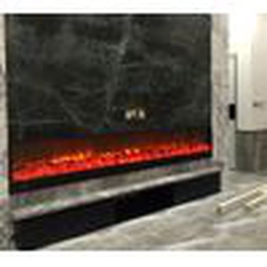 Chimenea eléctrica empotrada o independiente Etna