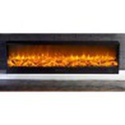Chimenea eléctrica empotrada o independiente Vulture