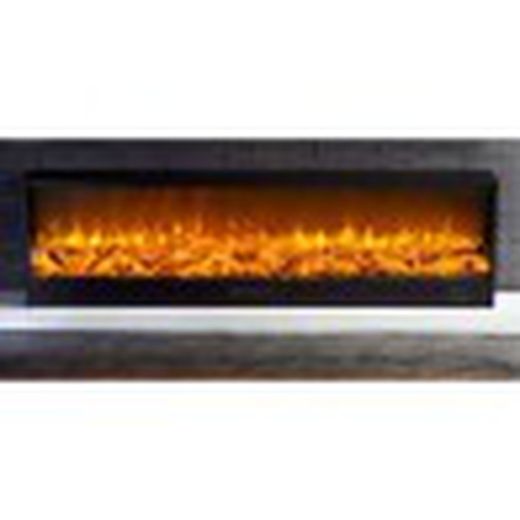 Chimenea eléctrica empotrada o independiente Vulture