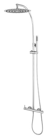 COLUMNA AJUSTABLE EXTRA LARGA MONOMANDO CERAMICO