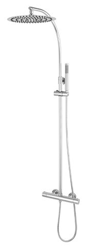 COLUMNA AJUSTABLE EXTRA LARGA TERMOSTATICA