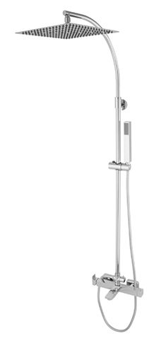 COLUMNA BAÑERA TUBO AJUSTABLE CERAMICO