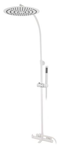 COLUMNA BAÑERA MONOMANDO TUBO AJUSTABLE CARTUCHO CERAMICO