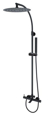 COLUMNA BAÑERA MONOMANDO TUBO AJUSTABLE CERAMICO