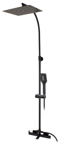 COLUMNA BAÑERA TUBO AJUSTABLE MONOMANDO