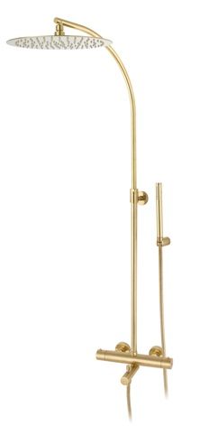 COLUMNA BAÑERA TUBO AJUSTABLE TERMOSTATICA