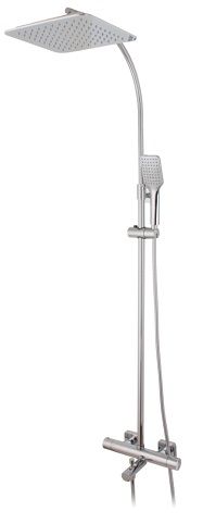 COLUMNA BAÑERA TUBO AJUSTABLE TERMOSTATICA