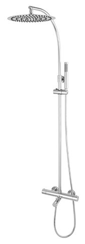 COLUMNA BAÑERA TUBO AJUSTABLE TERMOSTATICA