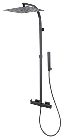 COLUMNA EXTENSIBLE CUADRADA MONOMANDO CARTUCHO CERAMICO