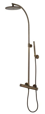 COLUMNA EXTENSIBLE TUBO REDONDO CARTUCHO TERMOSTATICO