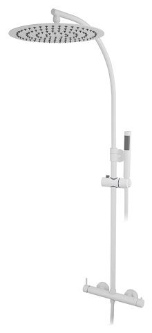 COLUMNA EXTENSIBLE MONOMANDO TUBO REDONDO CERAMICO