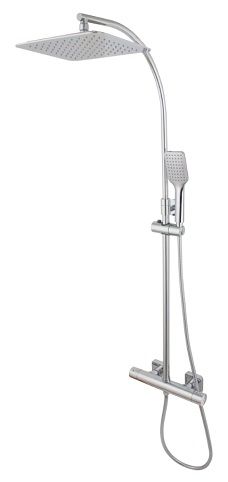 COLUMNA EXTENSIBLE TUBO REDONDO TERMOSTATICA